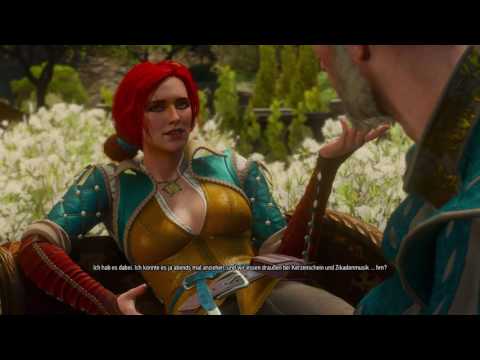 The Witcher 3 Blood and Wine - Triss Merigold Ende / Gespräch auf Corvo-Bianco German / Deutsch