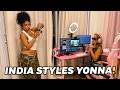 INDIA GIVES YONNA A Y2K MAKEOVER