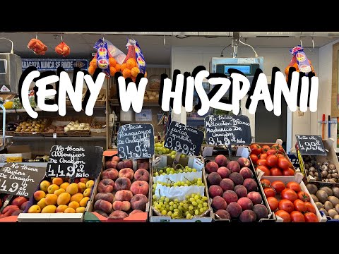 Hiszpania: Ceny, koszty życia, zarobki i inflacja w Hiszpanii💰. Zakupy na hiszpańskim rynku 🫒🥭🍊🍋🍅