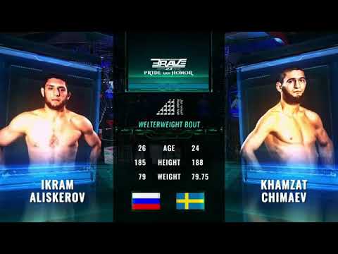 Khamzat chimaev vs Ikram Aliskerov full fight HD quality