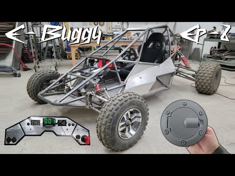 Homemade Electric Buggy, Ep 8: Dashboard & Charge Port