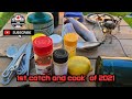 Video Thumbnail for Stocked Rainbow Trout (Catch and Cook) #rainbowtrout #fishing