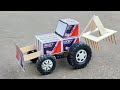 How To Make Matchbox JcB Tractor At Home