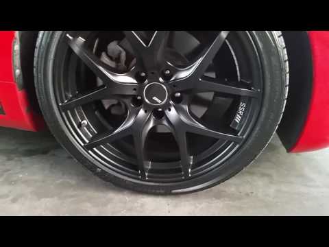 Genesis Coupe on Tanabe SSR GTV03 19" rims