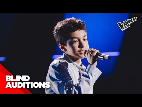 Nicolò canta “Ma Che Idea” dei bnkr44 Pino D’Angiò | The Voice Kids 3 Blind Auditions