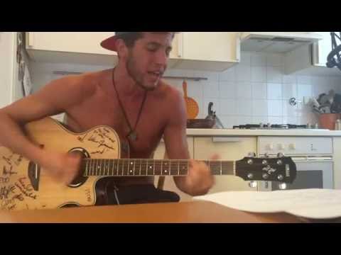 The Train - Drops Of Jupiter (Acoustic Cover in my Kitchen)