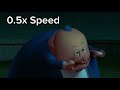 Runt Of The Litter Freaking Out Chicken Little 2005 Slow To Fast Motion