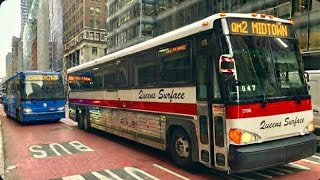 MTA NYC QM2 Express Bus Driver Point of View Bay Terrace to Manhattan