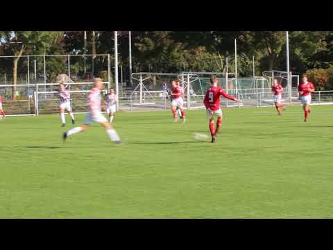 (B) ASC Nieuwland jo17-1 vs DOVO jo17-2 op 29-9-2018