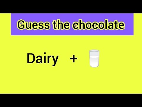 Guess The chocolate by emoji