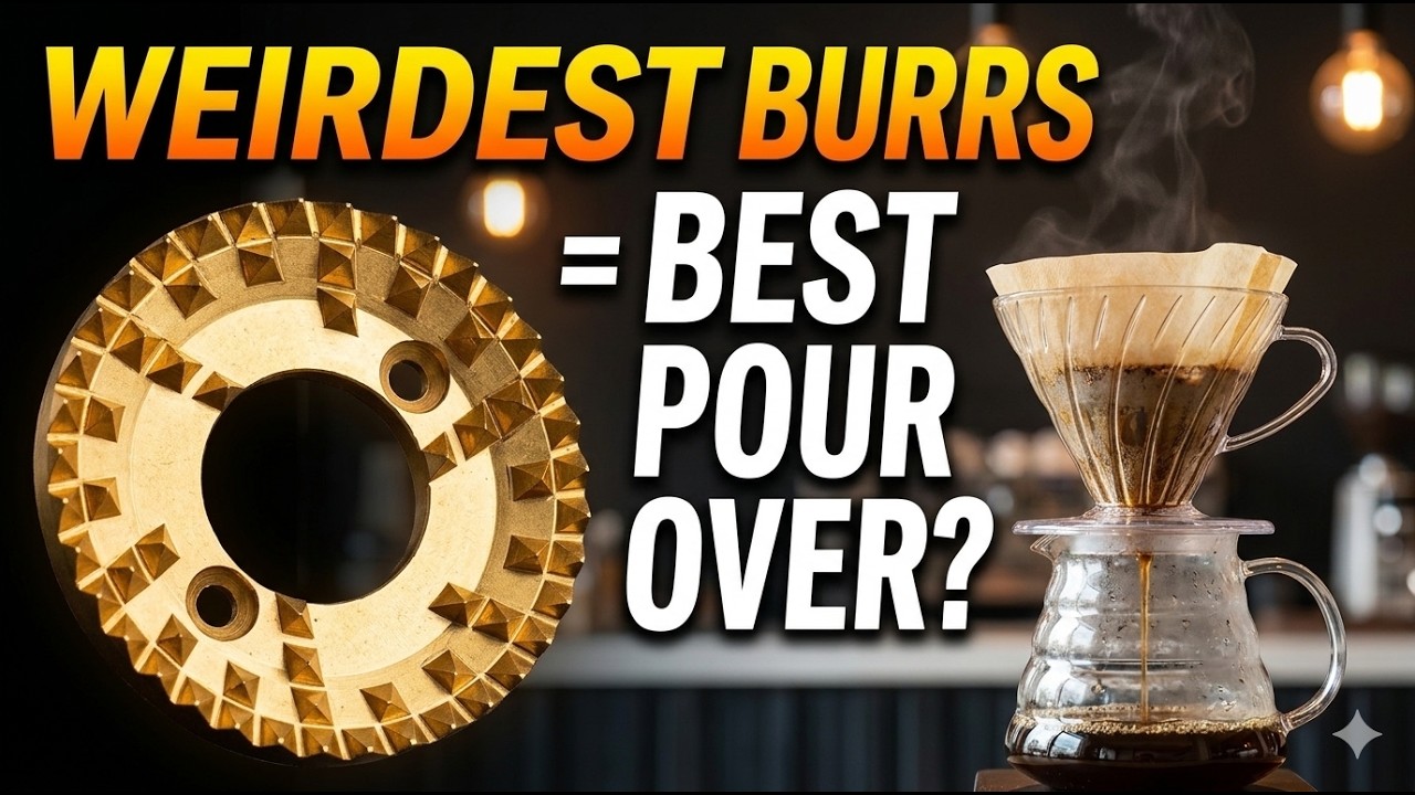 The Weirdest Looking Burrs Make The Best Pour Over?