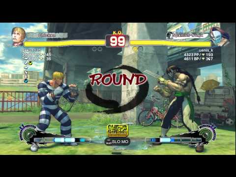 gaku1025 [Cody] vs. uenis_k [Vega] | SSF4 Arcade Edition