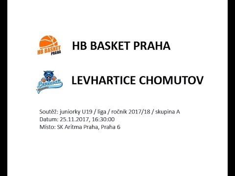 HB BASKET PRAHA - BK LEVHARTICE CHOMUTOV, U19, 2017/18