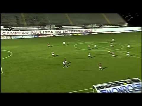 Quase frango do goleiro Reynaldo do Mogi Mirim