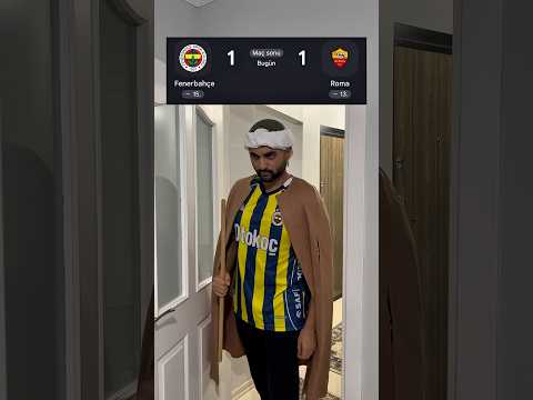 Fenerbahçe Roma Maçı 😅
