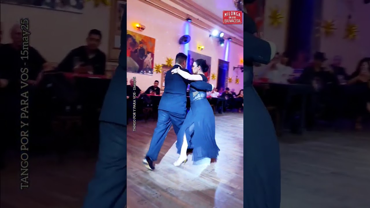 Video thumbnail for Reel 2 Arrabal (Pugliese) Sandra Naccache y Jorge López. En lo de Balmaceda Milonga 15may25