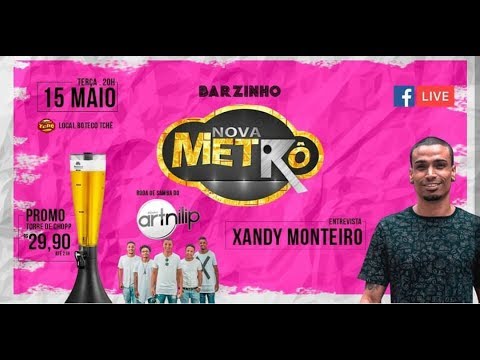 Barzinho da Nova Metrô - Xandy Monteiro - Rádio Nova Metrô