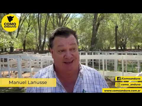 Manuel Lanusse, martillero de Bardín y Cía. La Madrid 26/2/26.