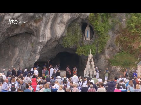 Chapelet du 2 juillet 2025 à Lourdes