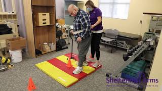Physical Therapy Helps Man Walk After Back Surgery