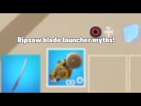 Testing out sawblade launcher myths