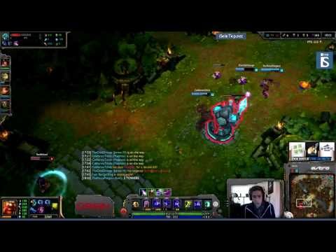 Bjergsen plays Gragas - Mid - | Boss | Season 4