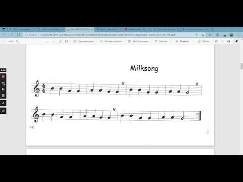 Millksong (blokfluit spelen)