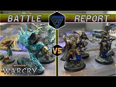 Nighthaunts VS Thunderstrike Stormcast - Warcry Battle Report