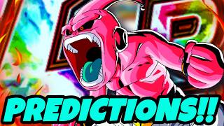 PREDICTIONS FOR LR KID BUU!! DOKKAN NOW SPECIAL PART 3 IN THE MORNING!