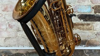 Video thumbnail for Beautiful Amber Lacquer Yamaha 62III Alto Saxophone! Do you like it better than the regular lacquer? by JL Woodwinds