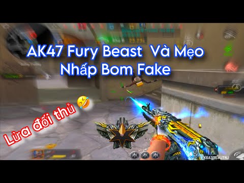 CF Legends: AK-47 Fury Beast | And a Trick to Deceive Opponents by Using Fake C4 Flash