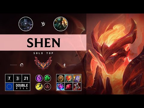 Shen Top vs Gangplank: Killing spree - EUW Grandmaster Patch 14.15