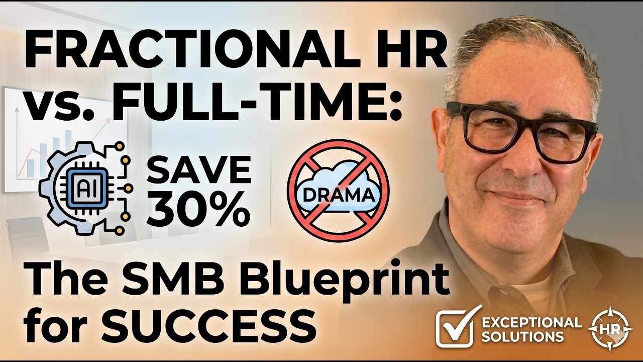 Fractional HR vs. Full-Time: How SMBs Can Save 30% and Eliminate 