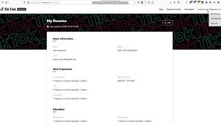 Download the video "Unrestricted File Upload on Resume upload"