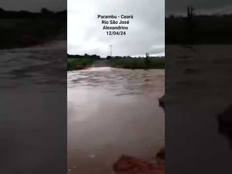 Parambu - Ceará.   12/04/24.     #viral #chuvas #temporal #tempestade #noticias