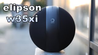 Elipson W35 Xi Multiroom Bluetooth Wireless Speaker Review - Super Stereo Sound From France