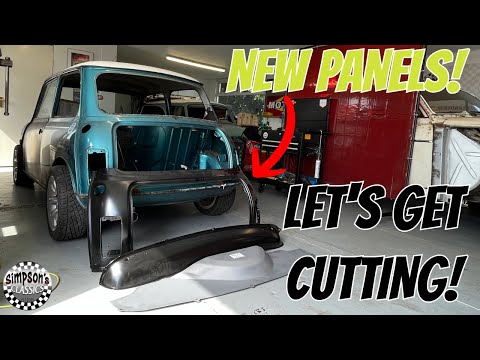 CUTTING THE RUST OUT - Classic Mini Cooper Sportspack Restoration