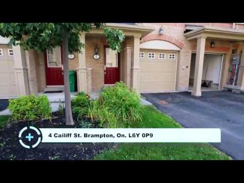4 Cailiff St. Brampton, On. L6Y 0P9 / HD / Virtual Tour