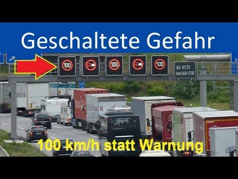 Geschaltete Gefahr auf der Autobahn1 (04.07.2013)