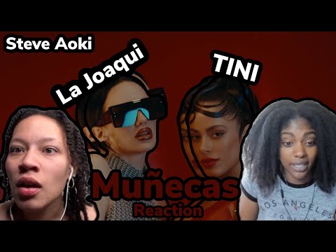 TINI, La Joaqui, Steve Aoki - Muñecas (Official Video) REACTION