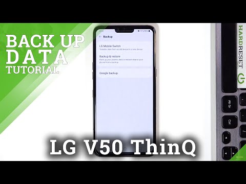 How to Google Backup in LG V50 ThinQ – Back Up Data