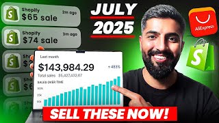 ⭐ TOP 10 PRODUCTS TO SELL IN JULY 2025 | DROPSHIPPING SHOPIFY & SELLSHOP