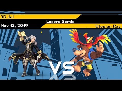[Smash Ultimate] Xeno187 (L.Semis) - 3D Jul vs Utopian Ray