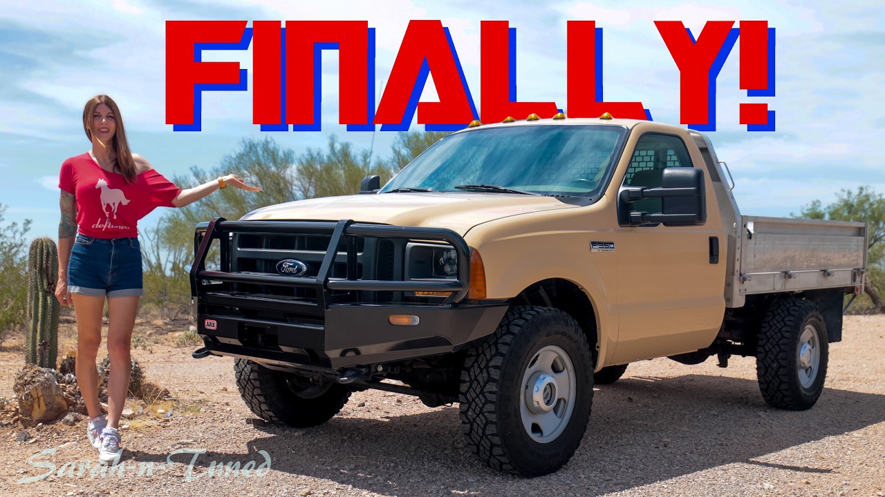 IT'S ALIVE! // Cummins Swapped F350 Super Ute