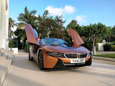 BMW i8 Roadster Review (2018) - The Hybrid Supercar - By TotallydubbedHD