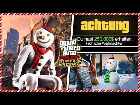 All 25 Snowman Locations in GTA Online - New Snowman Treasure Hunt!
