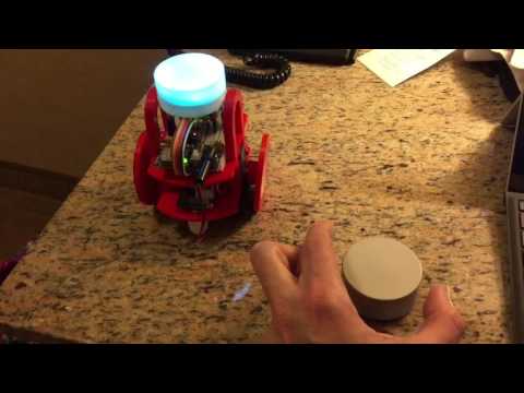 HullPixelbot Controlled by Surface Dial