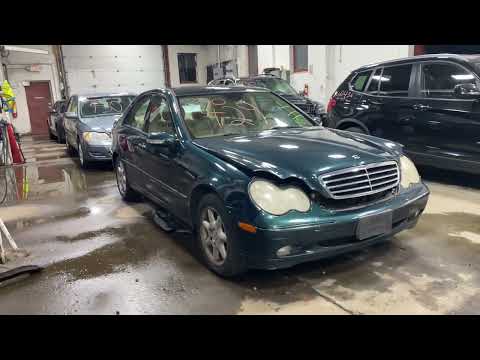 Parting out a 2004 Mercedes-Benz C240 parts car - 240429 - Tom's Foreign Auto Parts