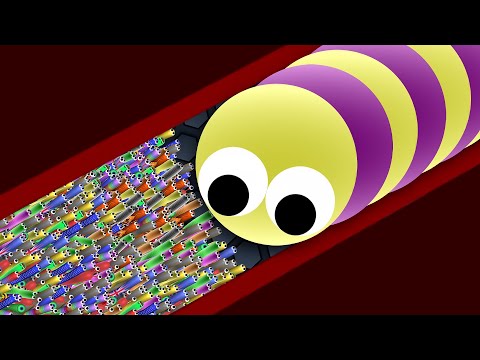 SLITHER.IO - EPIC SLITHER.IO SNAKE GAMEPLAY - SONIC SKIN - WORLD RECORD
