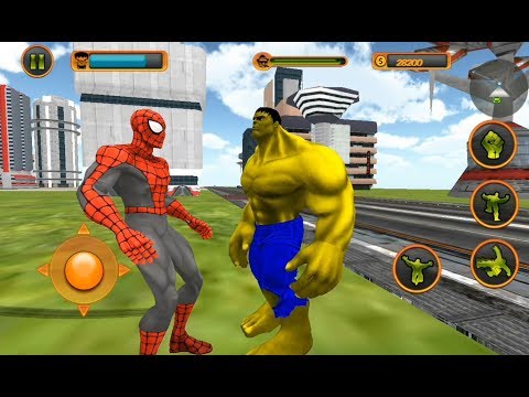 Incredible Monster Hero City Rescue Mission | Incredible Monster Vs Monster Vs Spider - GamePlay